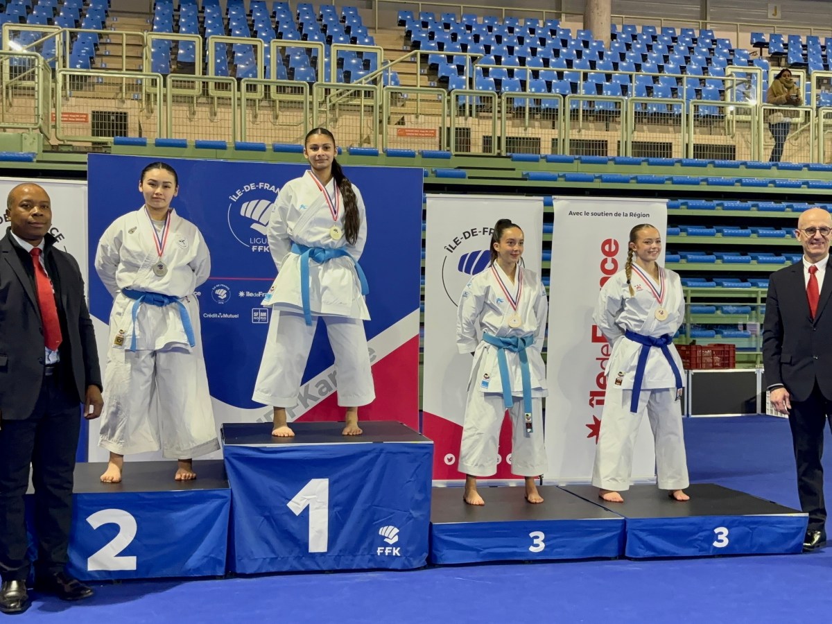 Lya Sok : Championne d&rsquo;Île-de-France Kata Cadette&nbsp;🥇